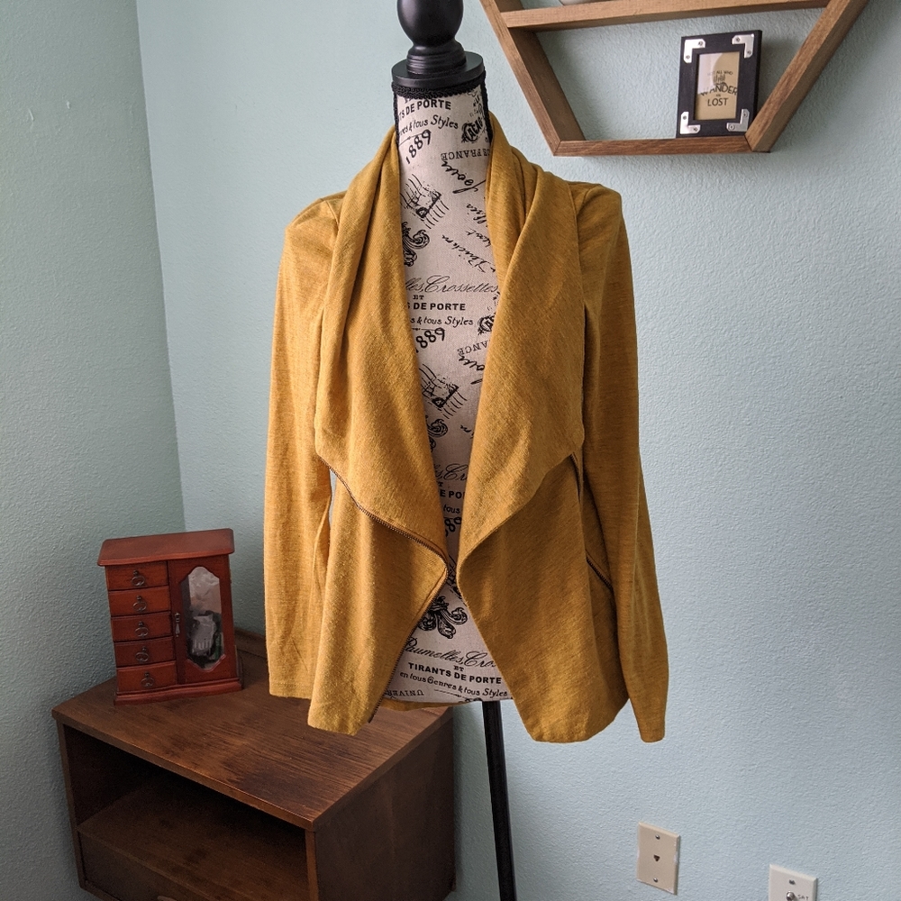 Modcloth airport greeting cardigan